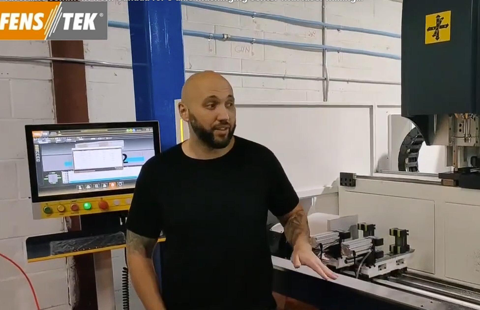 CNC Machining Center Feedback from Canada Customer