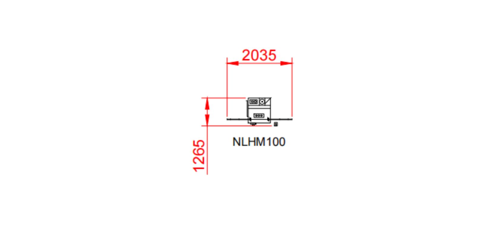 Lock hole milling machine