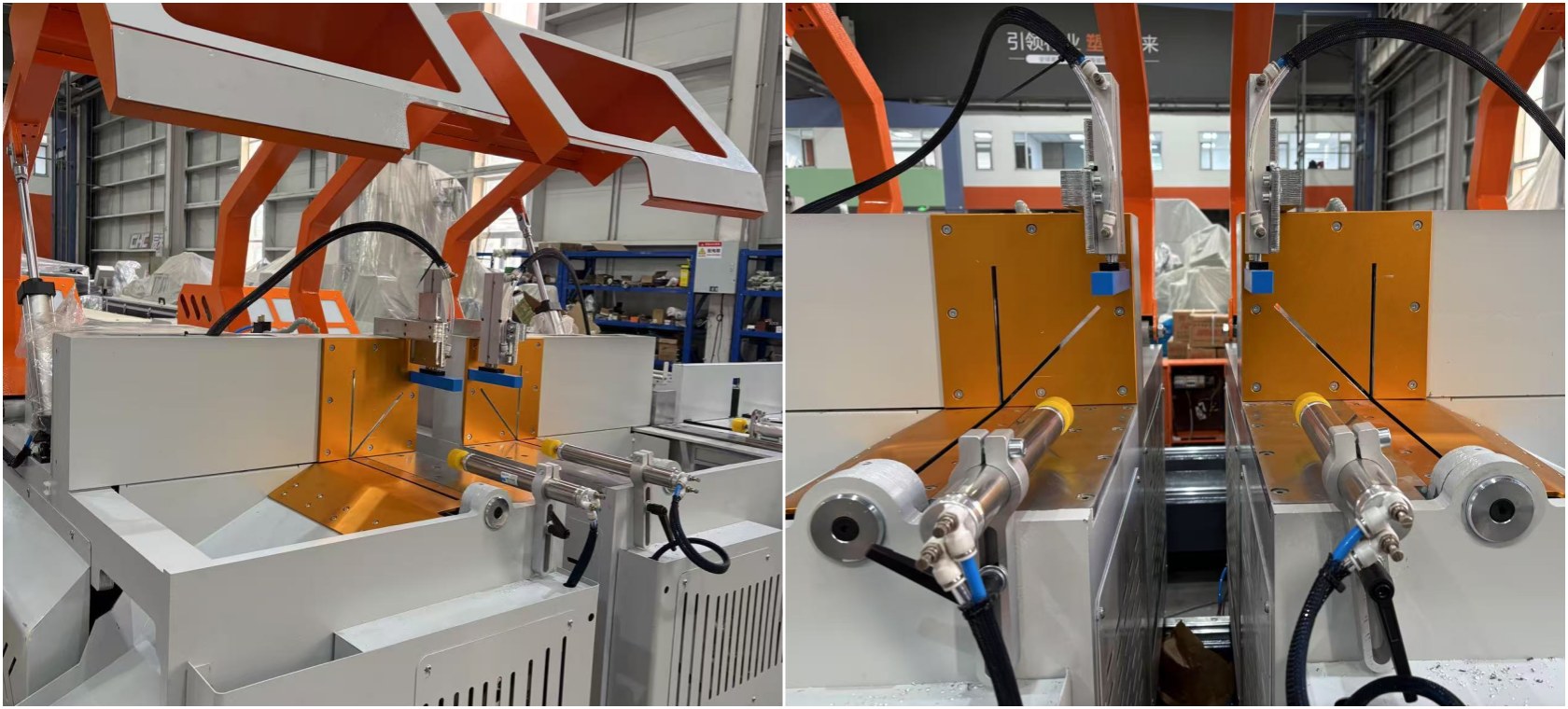 Aluminum Two Head Cutting Machine