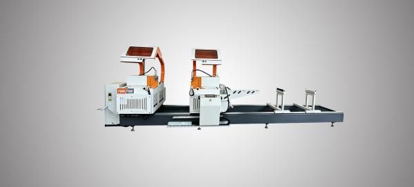 UPVC Window CNC Double Head cutting saw